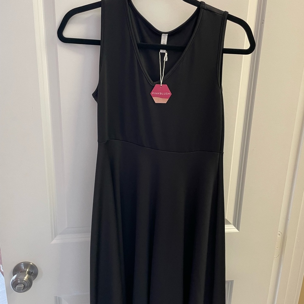 Pregnancy black dress